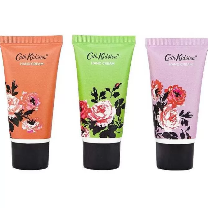 Home Fragrance & Toiletries*Cath Kidston Archive Rose Handcream Trio (3 X 30Ml)