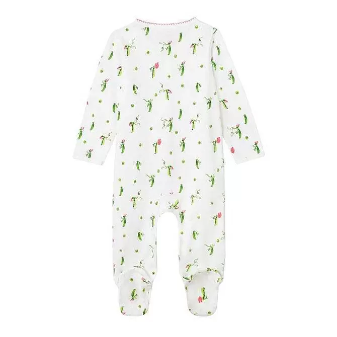 Baby Clothing*Cath Kidston Baby Peas Sleepsuit