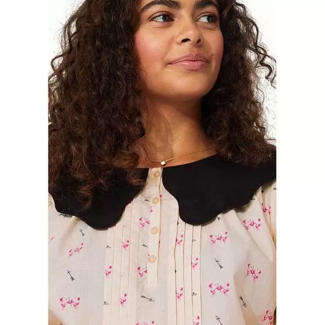 Tops*Cath Kidston Bow And Arrow Scallop Collar Blouse