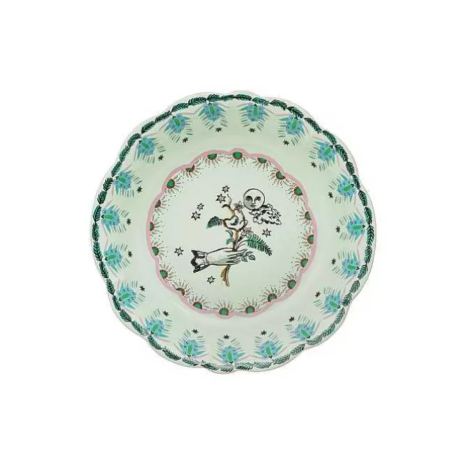 Cooking & Dining*Cath Kidston Celestial Large Scallop Serving Bowl