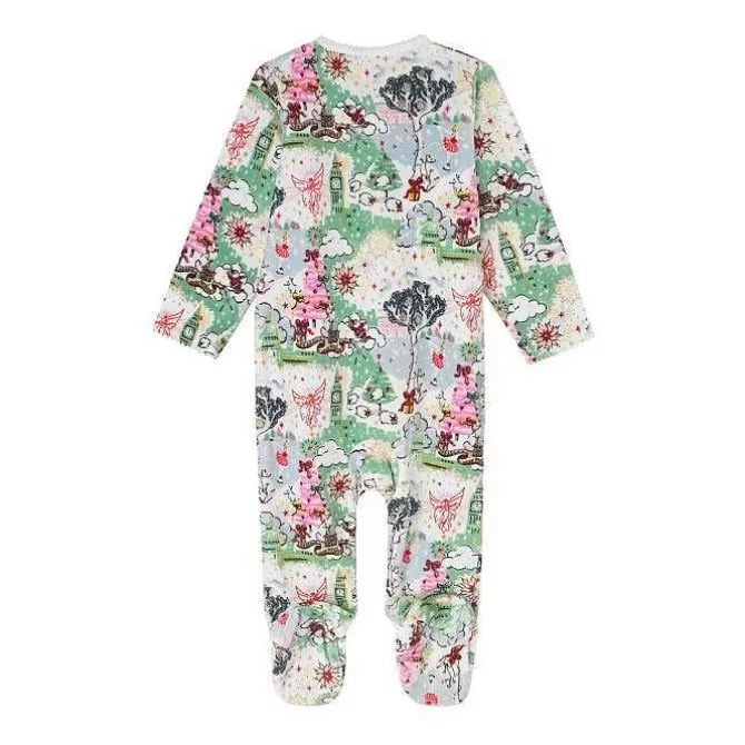 Baby Clothing*Cath Kidston Christmas Sleepsuit (0-24 Months)