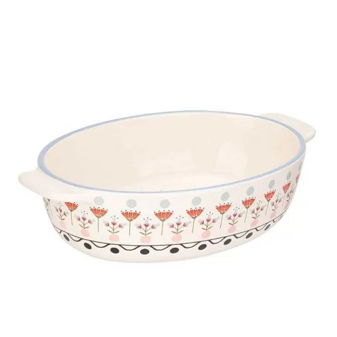 Baking Tools*Cath Kidston Ditsy Fields Oval Roasting Dish