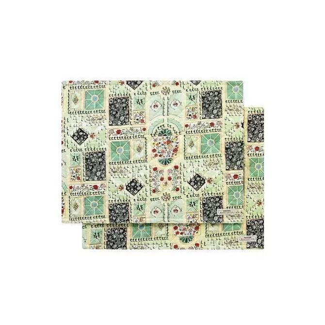 Cooking & Dining*Cath Kidston Down The Garden Path Set Of 2 Quilted Placemat