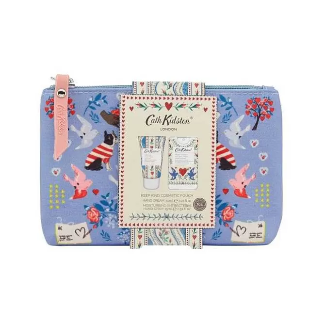 Face Coverings & Anti-Bacterial*Cath Kidston Dreamer Cassis & Rose Hand Sanitiser And Hand Cream Gift Set