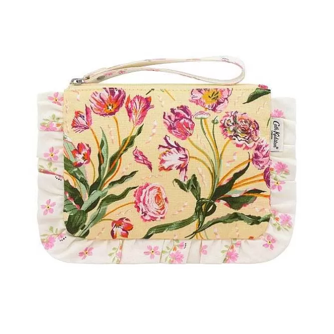 Purses & Wallets*Cath Kidston Floral Fancy Frill Wristlet Pouch