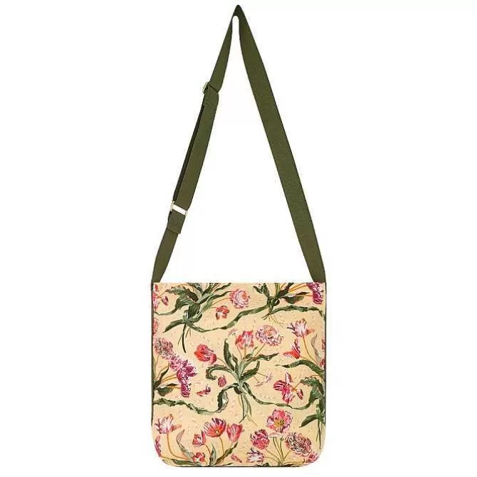 Cross Body Bags*Cath Kidston Floral Fancy Zipped Messenger Bag