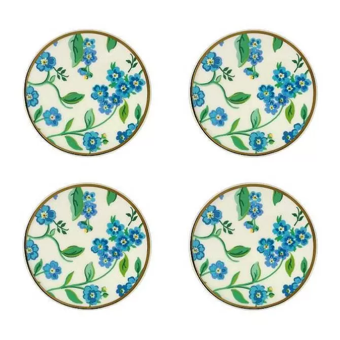 Cooking & Dining*Cath Kidston Forget Me Not Set Of 4 Coasters