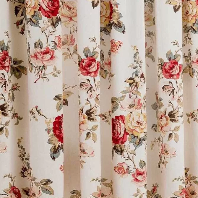 Bedding Set & Curtains*Cath Kidston Garden Rose Lined Curtains - 168Cm X 229Cm