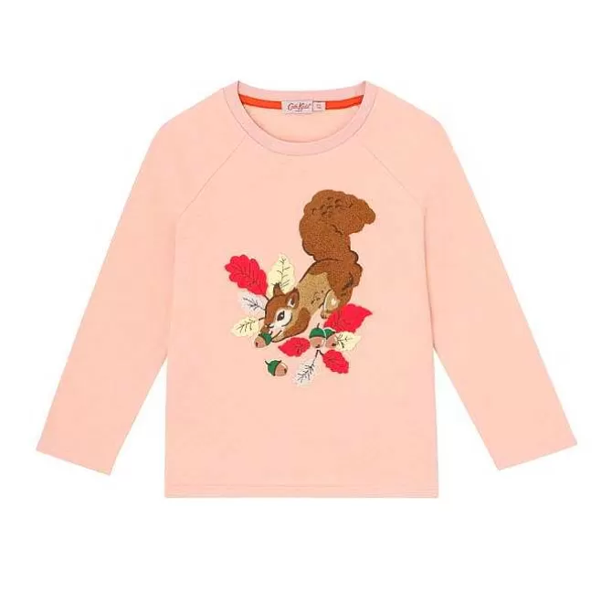 Kidswear*Cath Kidston Garden Squirrels Ls Raglan Sleeve T-Shirt