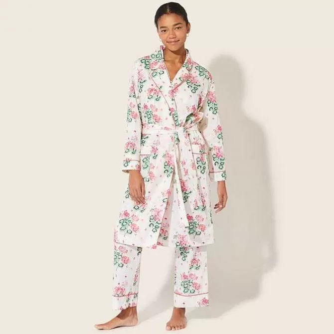 Nightwear*Cath Kidston Geraniums Cotton Robe