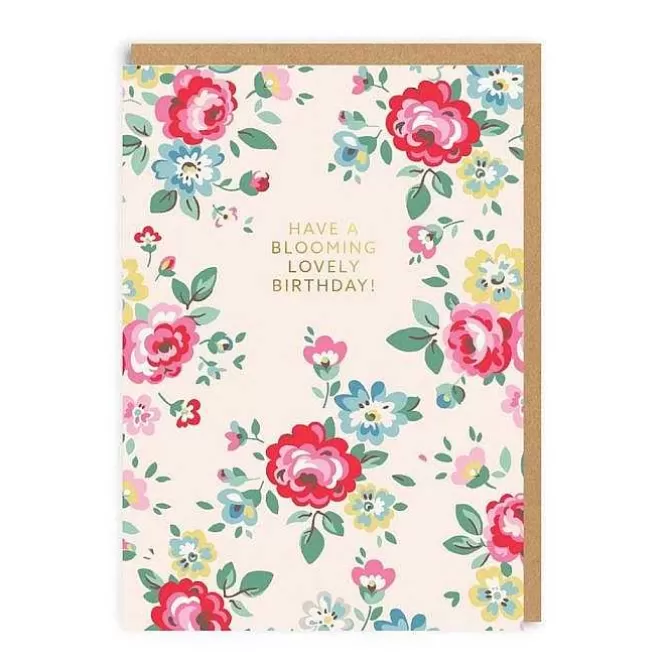 Stationery*Cath Kidston Have A Blooming Lovely Birthday Greeting Card (A6)