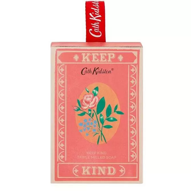 Face Coverings & Anti-Bacterial*Cath Kidston Keep Kind Cassis & Rose Kind Boxed 100G Soap