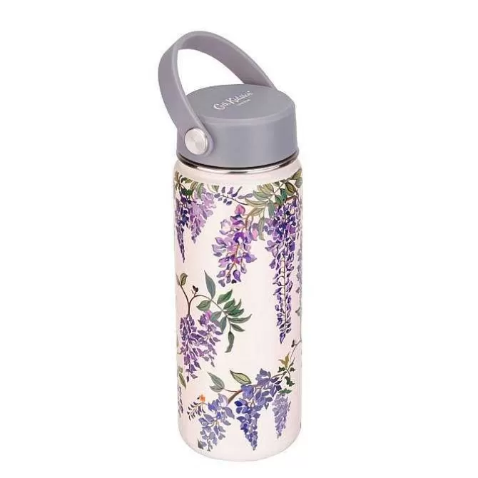 Lunch Boxes & Bottles*Cath Kidston London Wisteria Stainless Steel Bottle