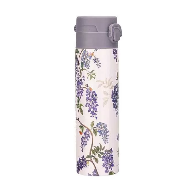 Lunch Boxes & Bottles*Cath Kidston London Wisteria Stainless Steel Flask