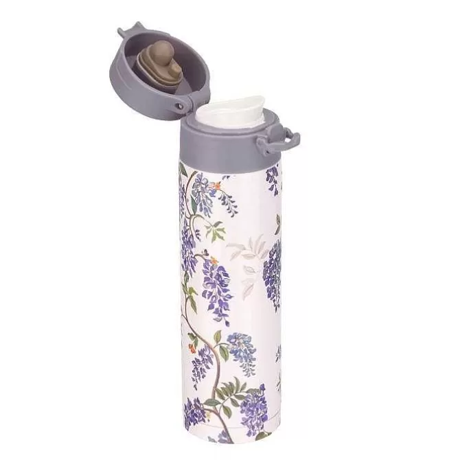 Lunch Boxes & Bottles*Cath Kidston London Wisteria Stainless Steel Flask