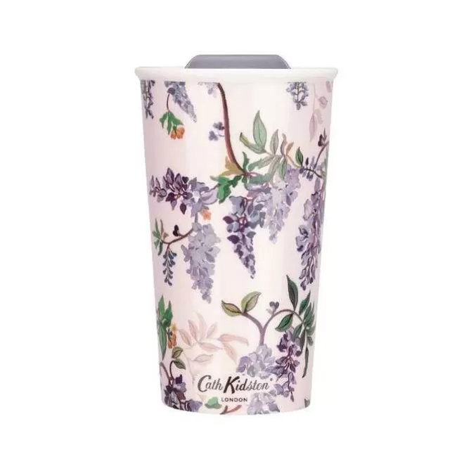 Lunch Boxes & Bottles*Cath Kidston London Wisteria Travel Mug