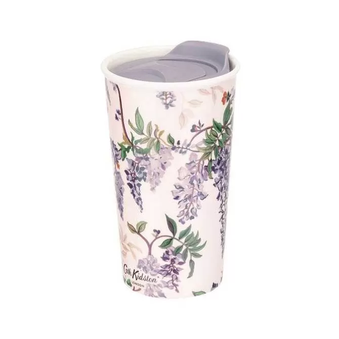 Lunch Boxes & Bottles*Cath Kidston London Wisteria Travel Mug