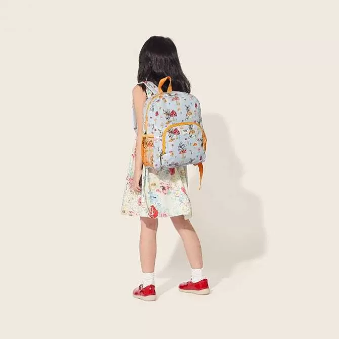 Bags*Cath Kidston Looney Tunes Toadstalls Kids Classic Large Backpack With Mesh Pocket
