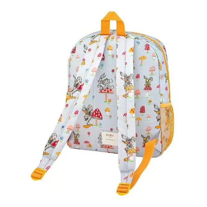 Bags*Cath Kidston Looney Tunes Toadstalls Kids Classic Large Backpack With Mesh Pocket