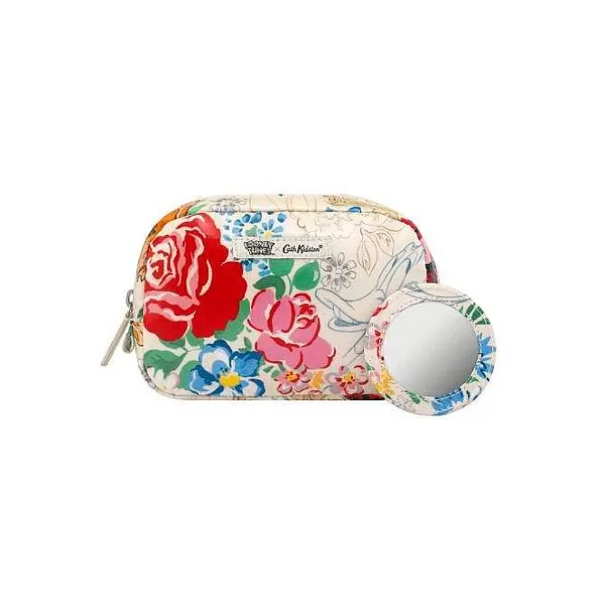 Washbags & Cosmetic Bags*Cath Kidston Looney Tunes Tunes And Blooms Classic Make Up Case