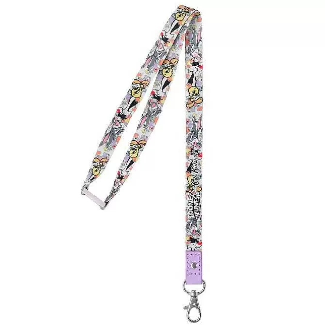 Id Tags & Landyards*Cath Kidston Looney Tunes Tweety In Bloom Lanyard