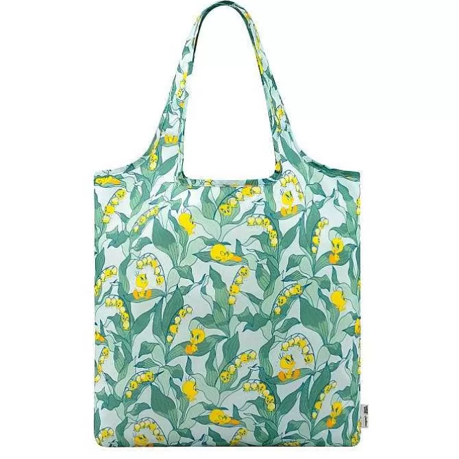 Shopper & Bookbags*Cath Kidston Looney Tunes Tweety Of The Valley Foldaway Shopper