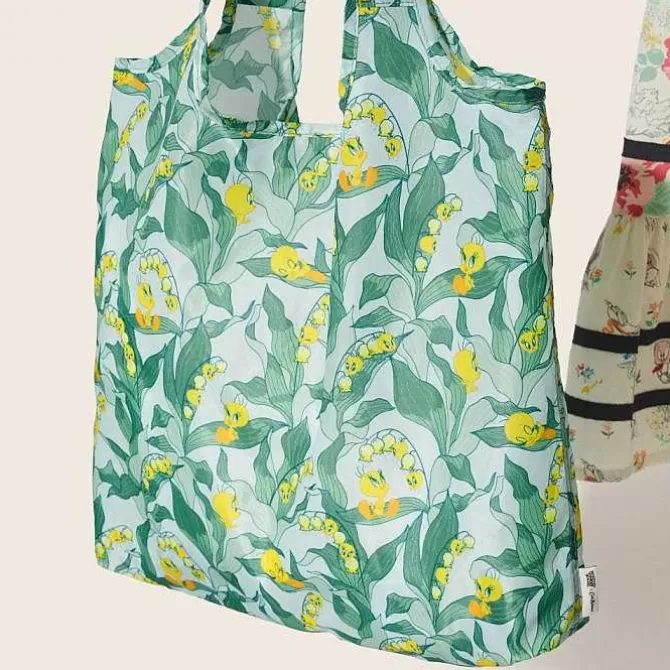 Shopper & Bookbags*Cath Kidston Looney Tunes Tweety Of The Valley Foldaway Shopper