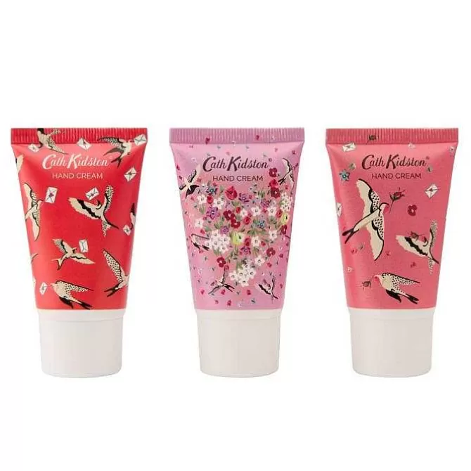 Home Fragrance & Toiletries*Cath Kidston Love Birds Hand Cream 3 X 30Ml