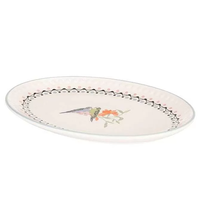 Baking Tools*Cath Kidston Love Budgies Oval Platter