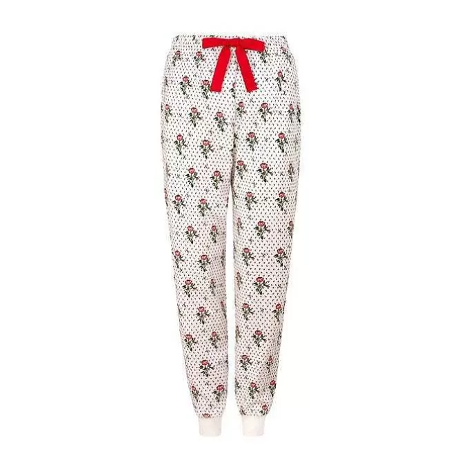 Nightwear*Cath Kidston Love Letter Supersoft Long Jersey Pj Bottoms