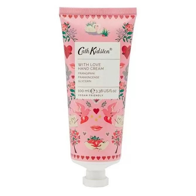 Home Fragrance & Toiletries*Cath Kidston Marble Heart Hand Cream In Tin (100Ml)