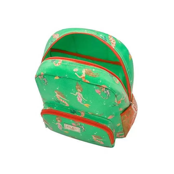 Bags*Cath Kidston Mermaids Kids Classic Large Backpack With Mesh Pocket