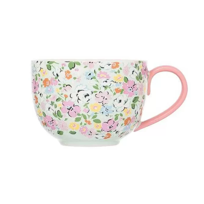 Cooking & Dining*Cath Kidston Mews Ditsy Sage Teacup & Saucer