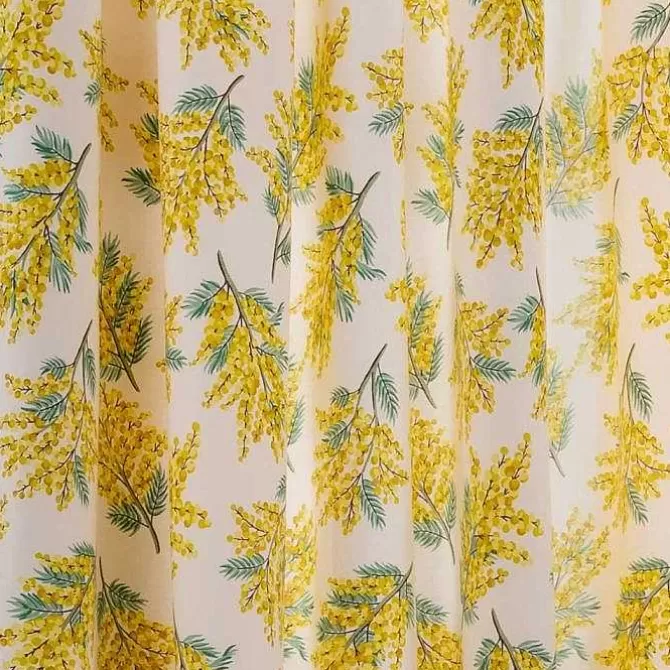 Bedding Set & Curtains*Cath Kidston Mimosa Flower Lined Curtains - 117Cm X 229Cm