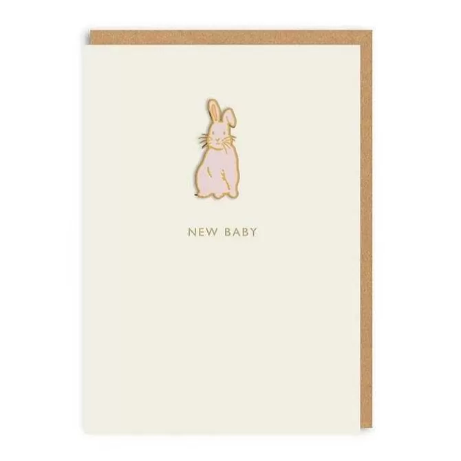 Stationery*Cath Kidston New Baby Enamel Pin Card