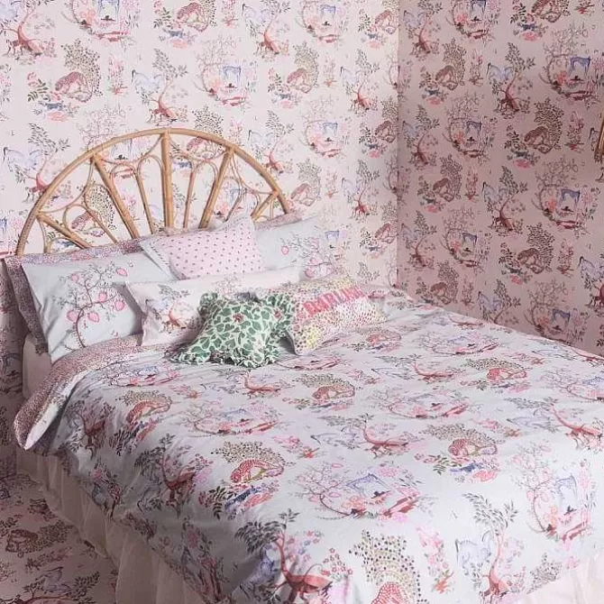 Bedding Set & Curtains*Cath Kidston Painted Kingdom Double Reversible Bedding Set