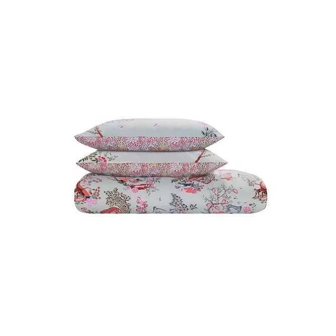 Bedding Set & Curtains*Cath Kidston Painted Kingdom Double Reversible Bedding Set