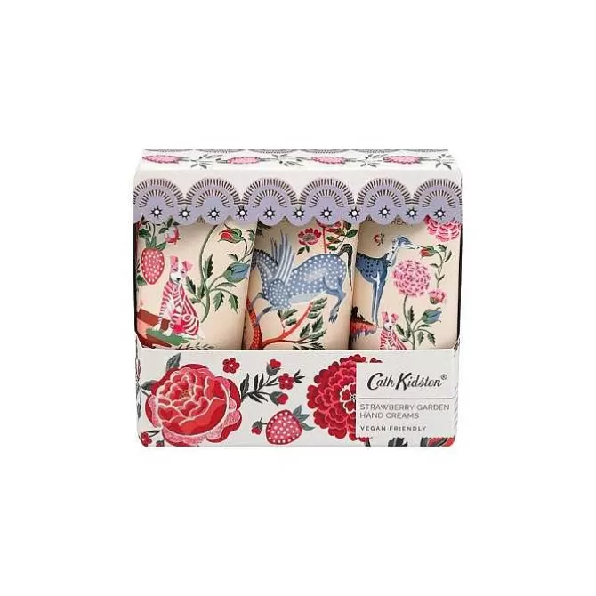 Home Fragrance & Toiletries*Cath Kidston Painted Kingdom Handcream Trio