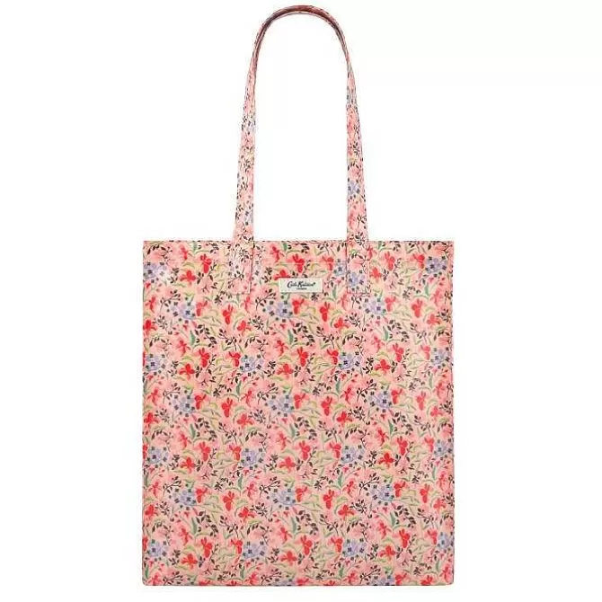 Shopper & Bookbags*Cath Kidston Paper Ditsy Shiny Bookbag With Gusset