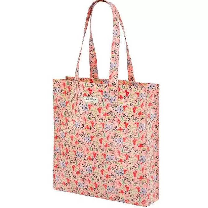 Shopper & Bookbags*Cath Kidston Paper Ditsy Shiny Bookbag With Gusset