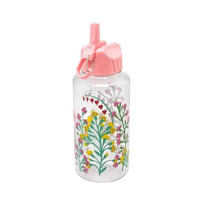 Lunch Boxes & Bottles*Cath Kidston Paper Pansies 1L Water Bottle