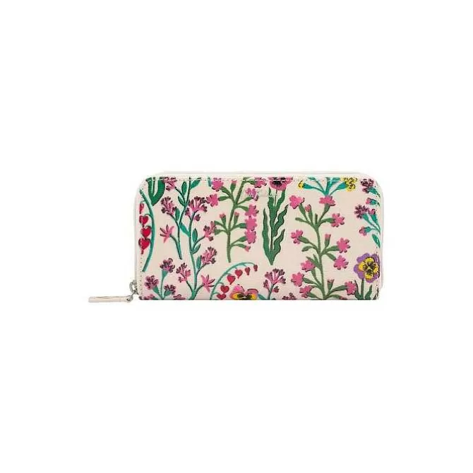 Purses & Wallets*Cath Kidston Paper Pansies Continental Zip Wallet