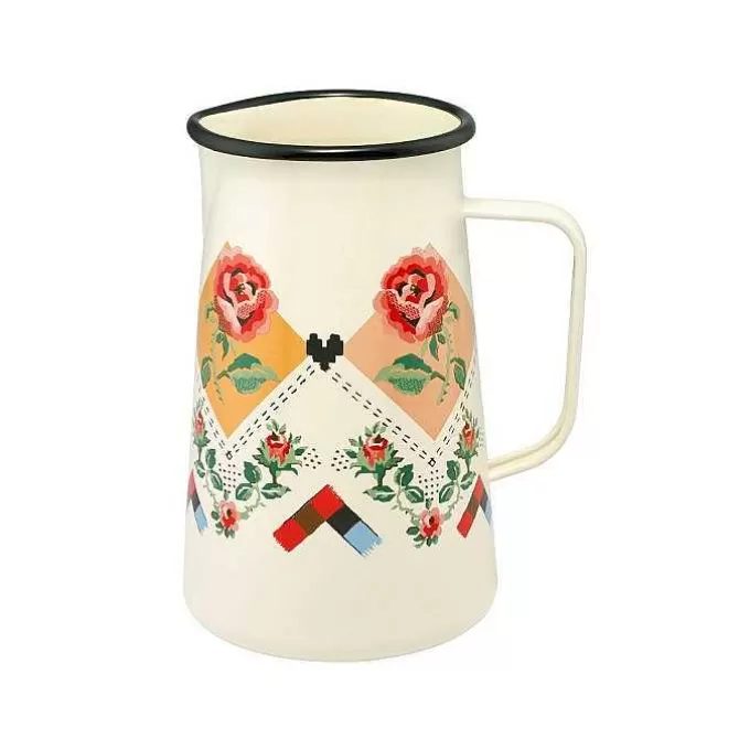 Picnic Essentials*Cath Kidston Patchwork Enamel Jug