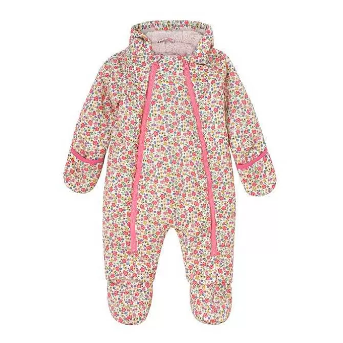 Baby Clothing*Cath Kidston Pembridge Ditsy Baby Cosy Pramsuit