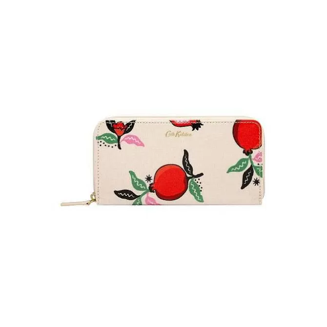 Purses & Wallets*Cath Kidston Pomegranate Continental Zip Wallet