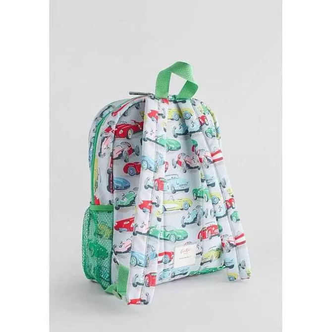 Bags*Cath Kidston Retro Cars Kids Classic Large Backpack With Mesh Pocket