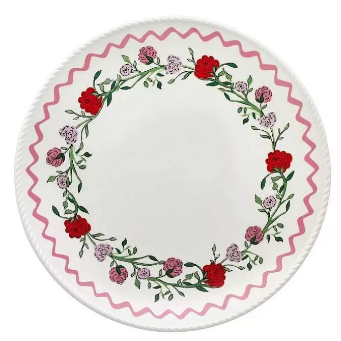 Cooking & Dining*Cath Kidston Rose Garland Dinner Plate