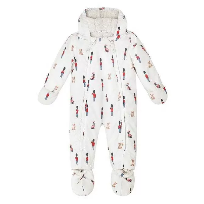 Baby Clothing*Cath Kidston Royal Baby Cosy Pramsuit (0-24 Months)