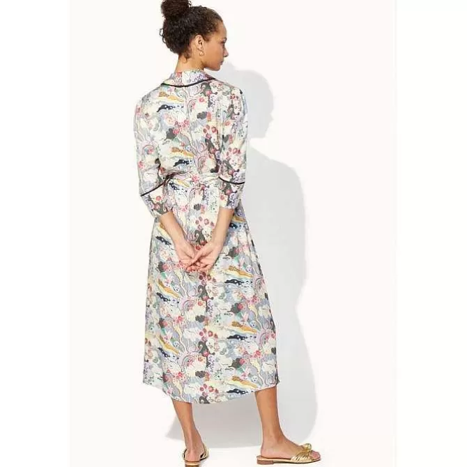 Dresses & Skirts*Cath Kidston Self Care Printed Wrap Dress