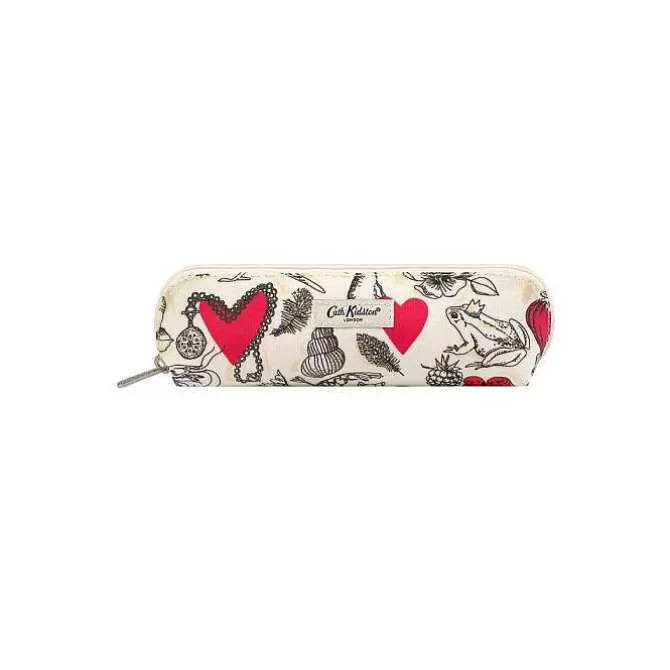 Stationery*Cath Kidston Shape My Heart Curved Pencil Case